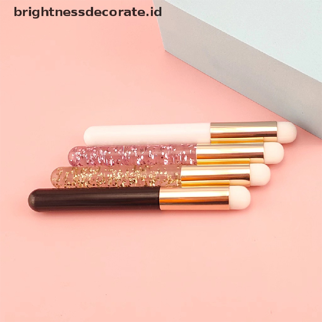 [Birth] Kuas Bibir Kepala Bulat Kuas Makeup Kuas Oles Bibir Kuas Mini Blush Brush [ID]