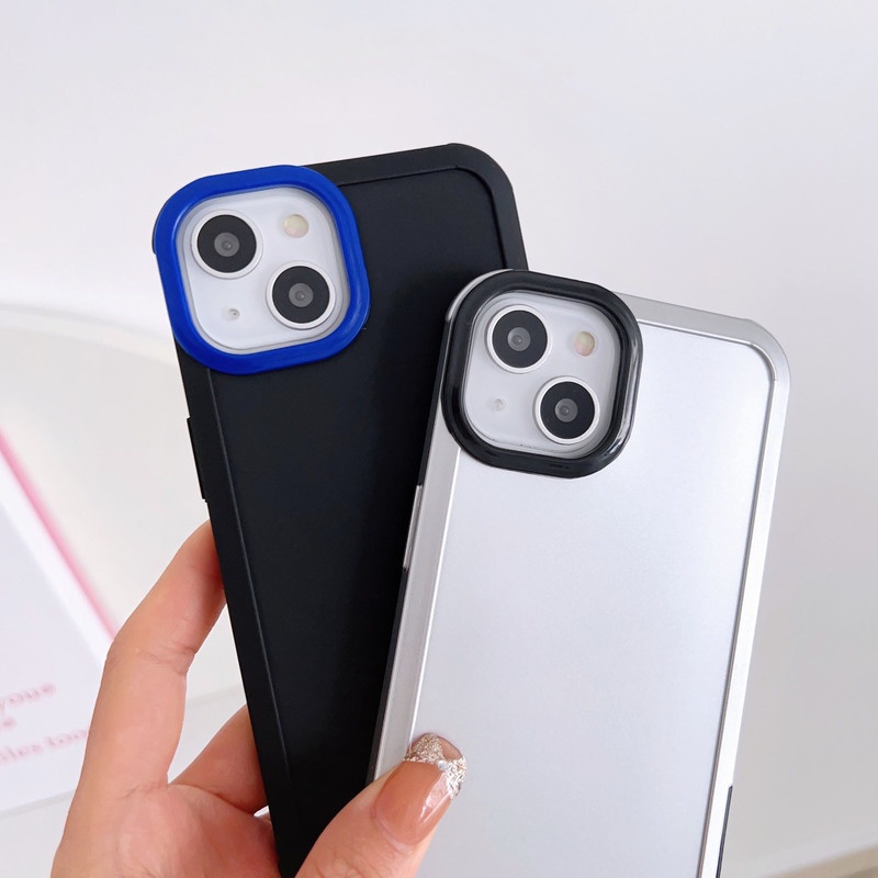 3in1 Permen Shockproof Silicone Bumper Phone Case Untuk Iphone14 11 12 13 Pro Max Plus Shockproof Colorful Bumper Clear Phone Case Untuk iPhone 14 13 12 11 Pro Protection Back Cover