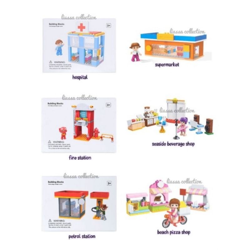 Mainan Miniso - Building Blocks