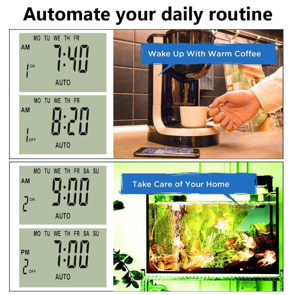 POPULAR Stop Kontak Meteran Listrik EU Plug Watt Monitor Pengukur Arus Digital Analizer Biaya Listrik Konsumsi Daya
