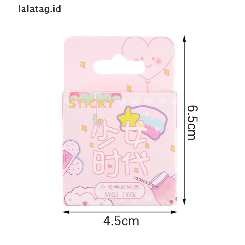 [lalatag] 46pcs lot kawaii Stationery Stiker Vintage Girl Diary Planner junk Jurnal Dekoratif Scrapbooking DIY Craft Stickers [ID]