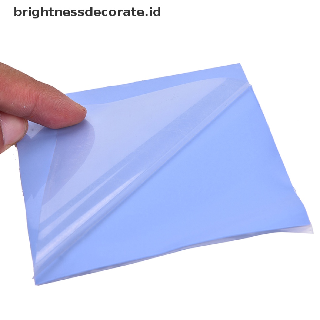 [Birth] Heatsink CPU GPU Biru Pendingin Thermal Conductive Silicone Pad100mmx100mmx0.5mm [ID]