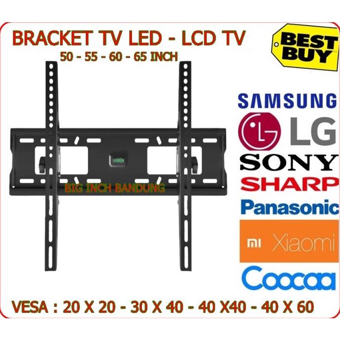 BRG BARU BRACKET TV 50 - 55 - 60 - 65 INCH - BRAKET TV LED 60 - 65 INCH