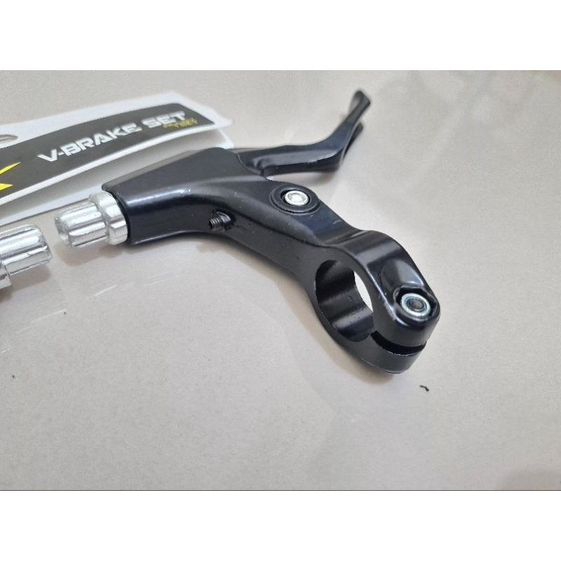 SEPASANG HANDLE REM SEPEDA FULL ALLOY BRAKE LEVER TUAS REM TREX ALUMINIUM SEPEDA MTB LIPAT SELI