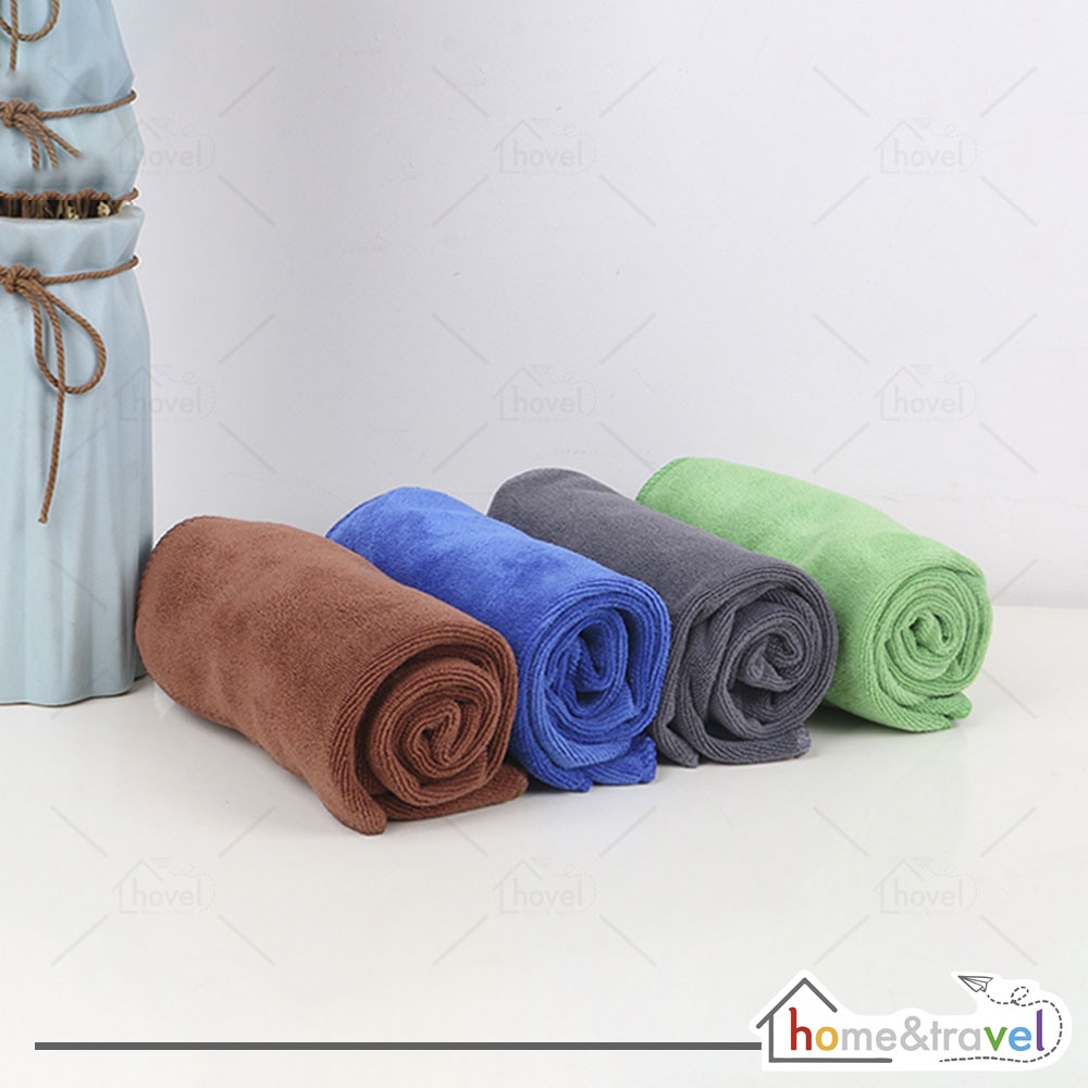 HOVELSHOP Lap Microfiber Tebal Lembut  Kain Pembersih Anti Bakteri Multifungsi