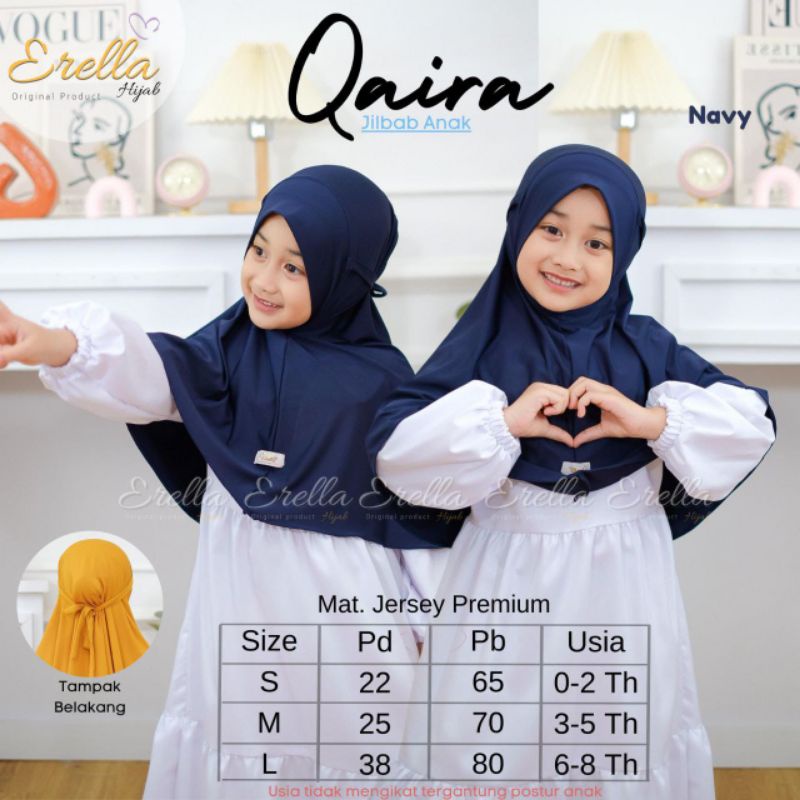 QAIRA JILBAB ANAK BY ERELLA