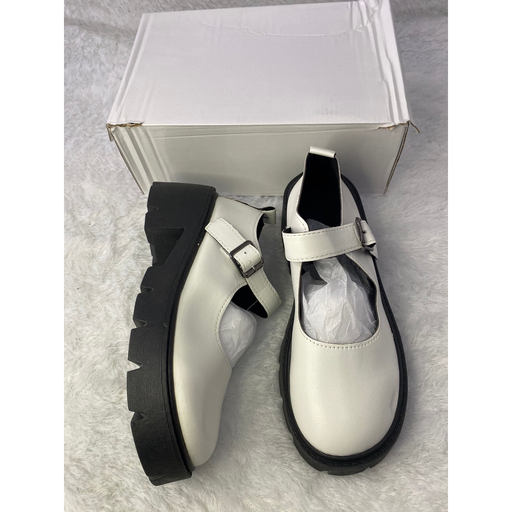 1966 Sepatu Docmart Wanita Sepatu Kerja Murah Fashion Import Mary Jane Bisa COD (With Box)