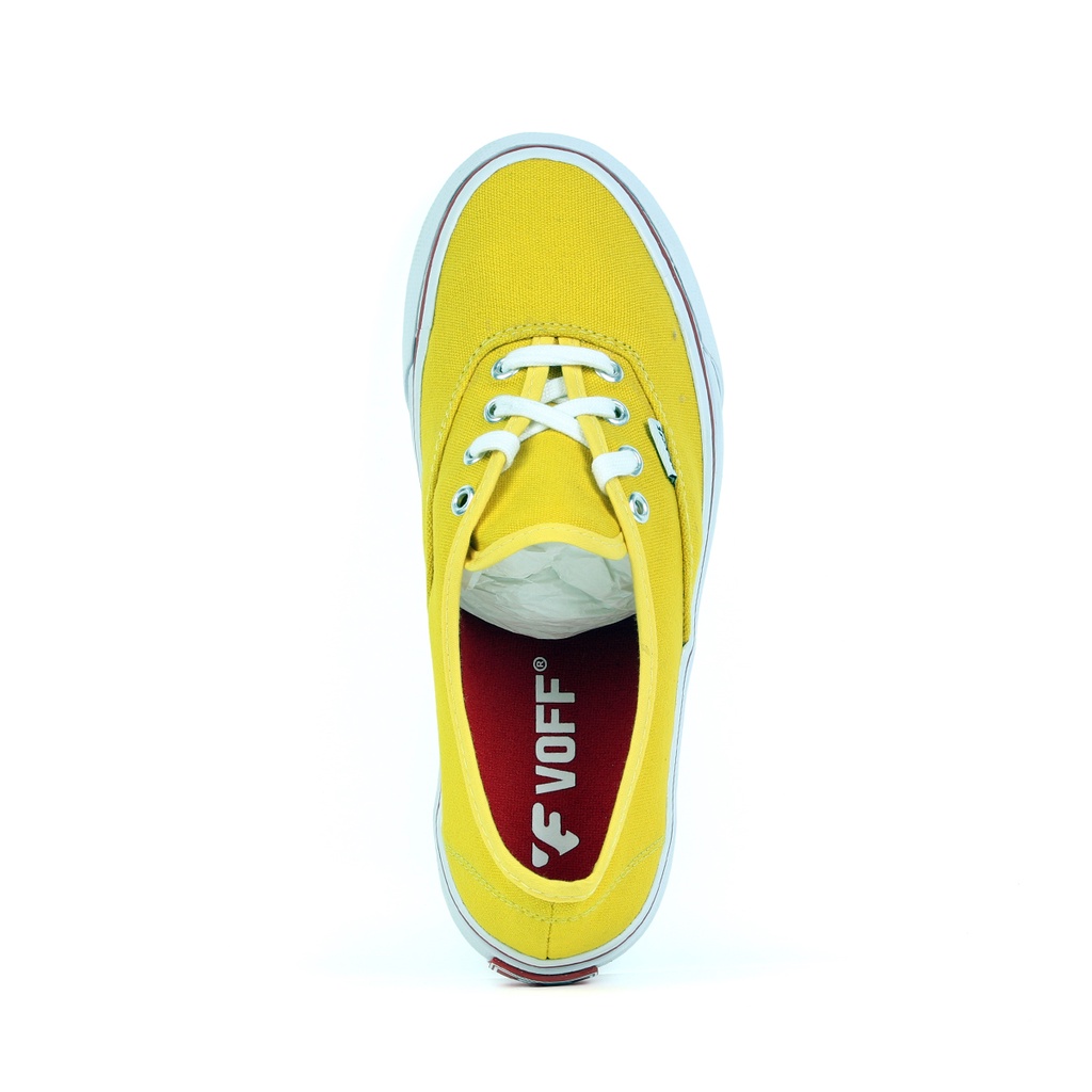 Voff - Sepatu Sneakers Pria Wanita Authentic Yellow