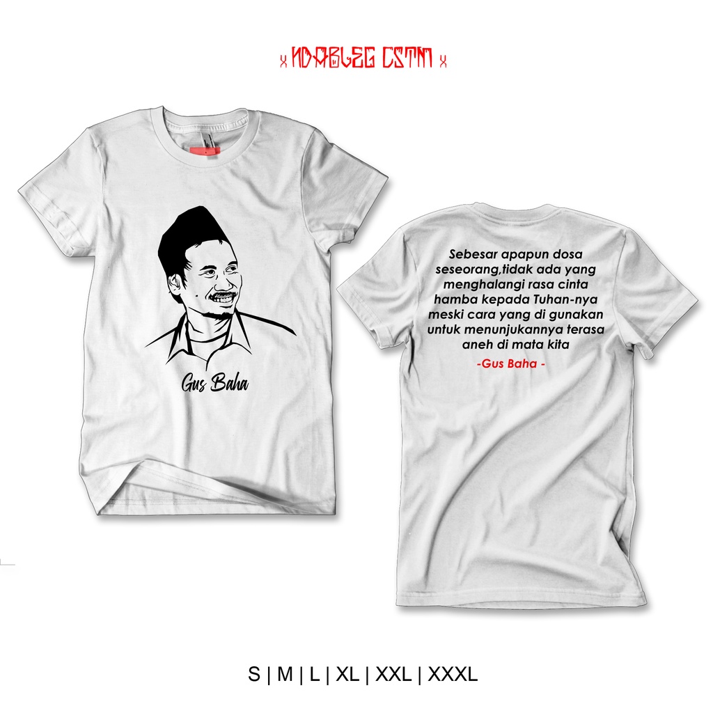 kaos muhibbin gus baha kaos gus baha