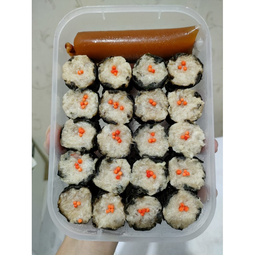 

Dimsum Rumput Laut Frozen 20's / Siomay Rumput laut Frozen isi 20pcs