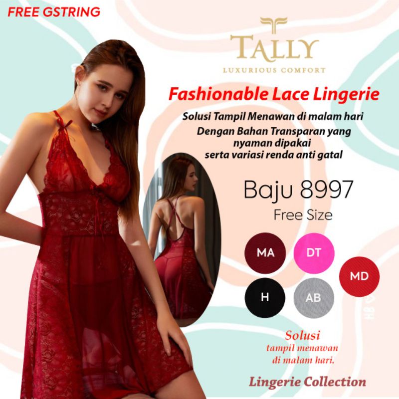 TALLY BAJU TIDUR / LINGERIE 8997 I FREE SIZE