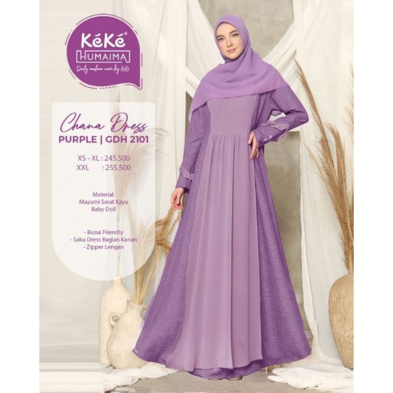 GAMIS DEWASA KEKE GDK 2101/GAMIS MUSLIMAH