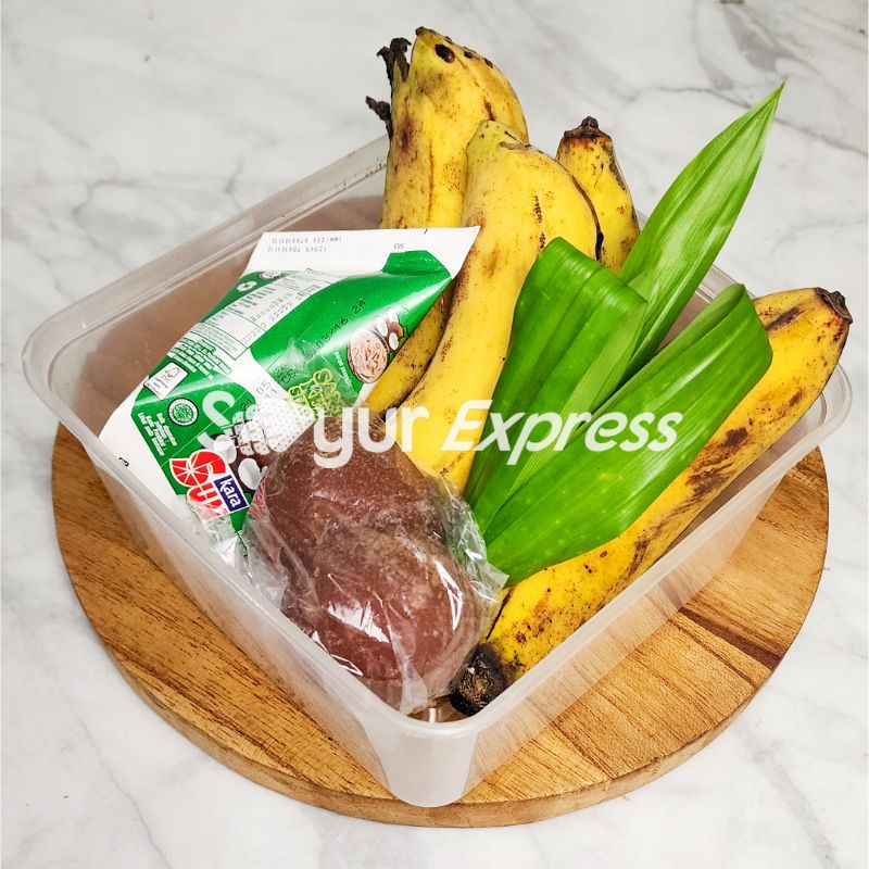 KIRIM INSTAN Paket Foodprep Kolak Pisang Raja