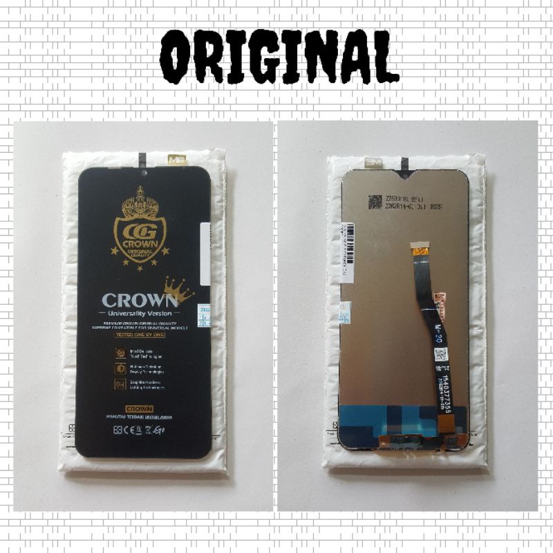 LCD FULL SET SAM M20 BLACK