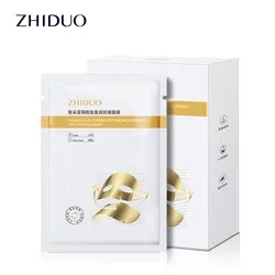 ZHIDOU GOLD SHEET MASK | MASKER ANTI KERUTAN WAJAH | SHEETMASK MURAH | MASKER WAJAH - Bisa COD - Murah