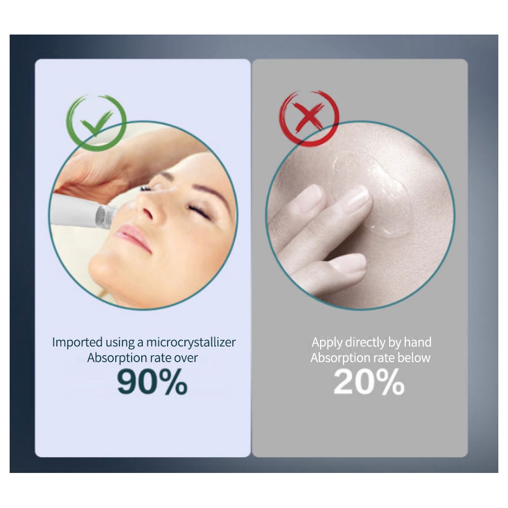 Nano mikrokristalin cahaya biru merah ungu Alat kecantikan/pembersih rumah tangga dan peremajaan alat alat kecantikan/alat facial wajah
