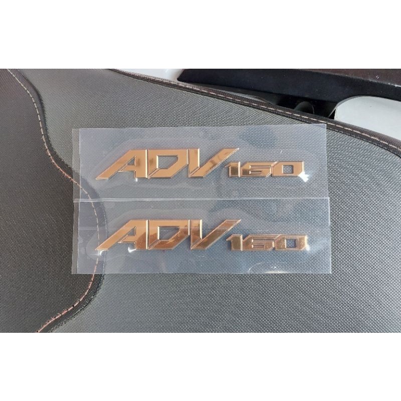 emblem adv 160 gold original losspack 2 biji