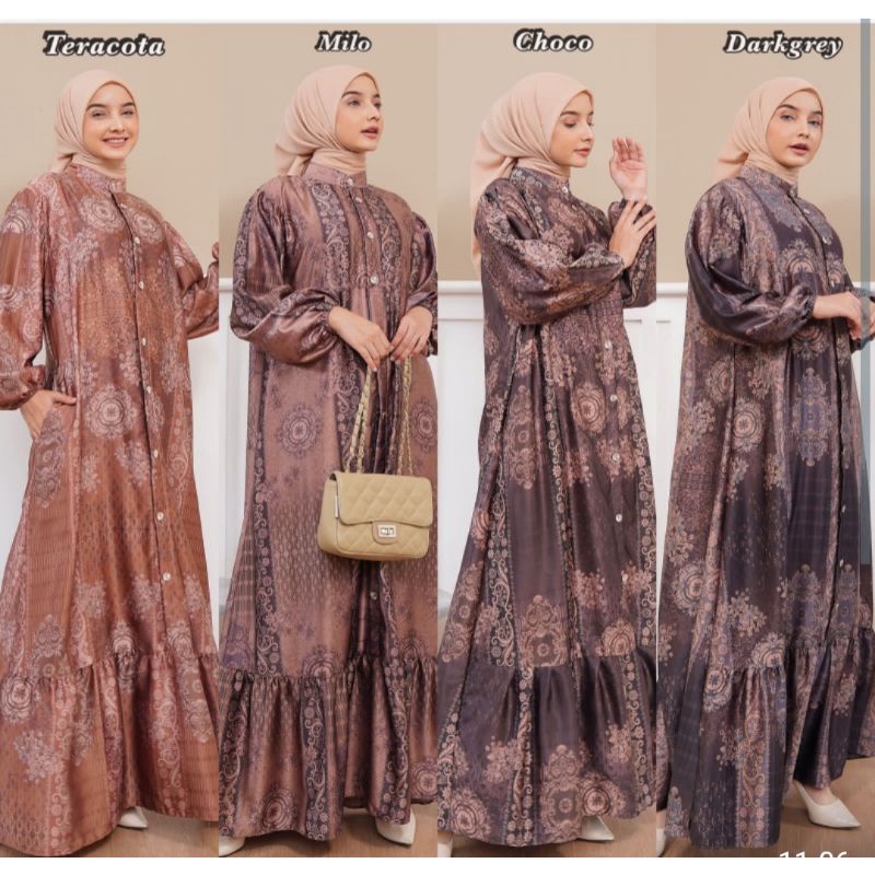 dress Dior aldza / dress pesta / dress muslim / dress lebaran / dress jumbo / dress busui / dress si