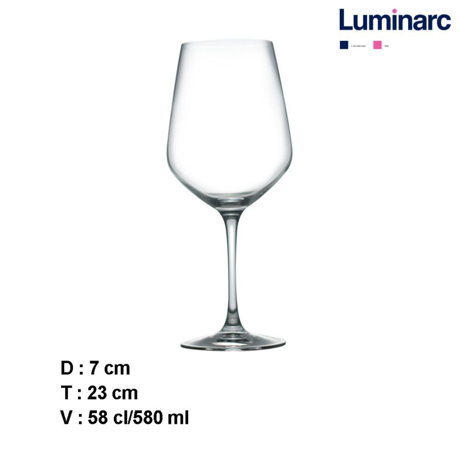 LUMINARC Gelas Wine - Surloire Wine 58 Cl - 1 PCS