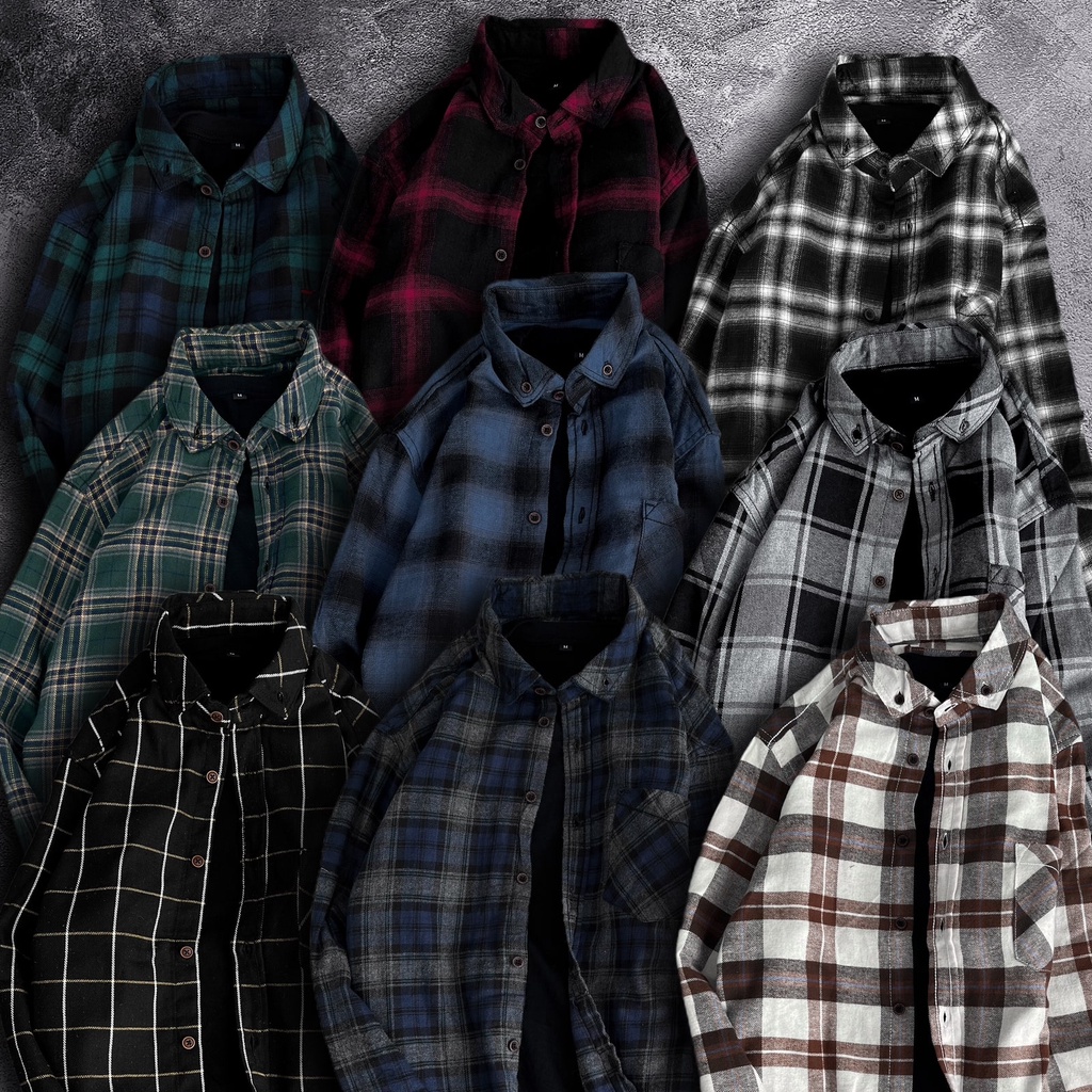 FLANNEL SHIRT / KEMEJA FLANNEL