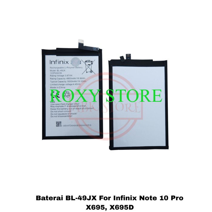 BATRE BATERAI BATTERY INFINIX NOTE 10 PRO BL-49JX X695 / X695D