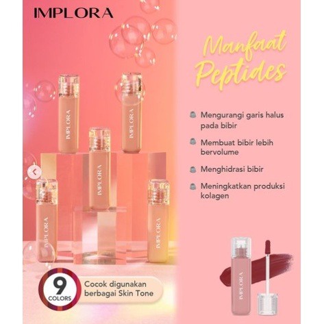 IMPLORA Jelly Tint Implora JellyTint Original BPOM