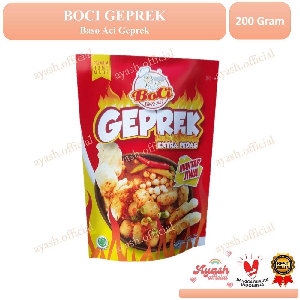 

[Miliki Juga] BOCI GEPREK extra pedas GEPREK baso aci new varian mantap jiwa 74