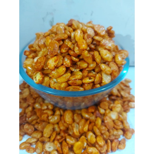 

Kacang Kroro Kupas Pedas Gurih 500gram