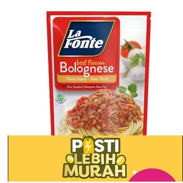 

La Fonte Saos Pasta beef Bolognese 315gr