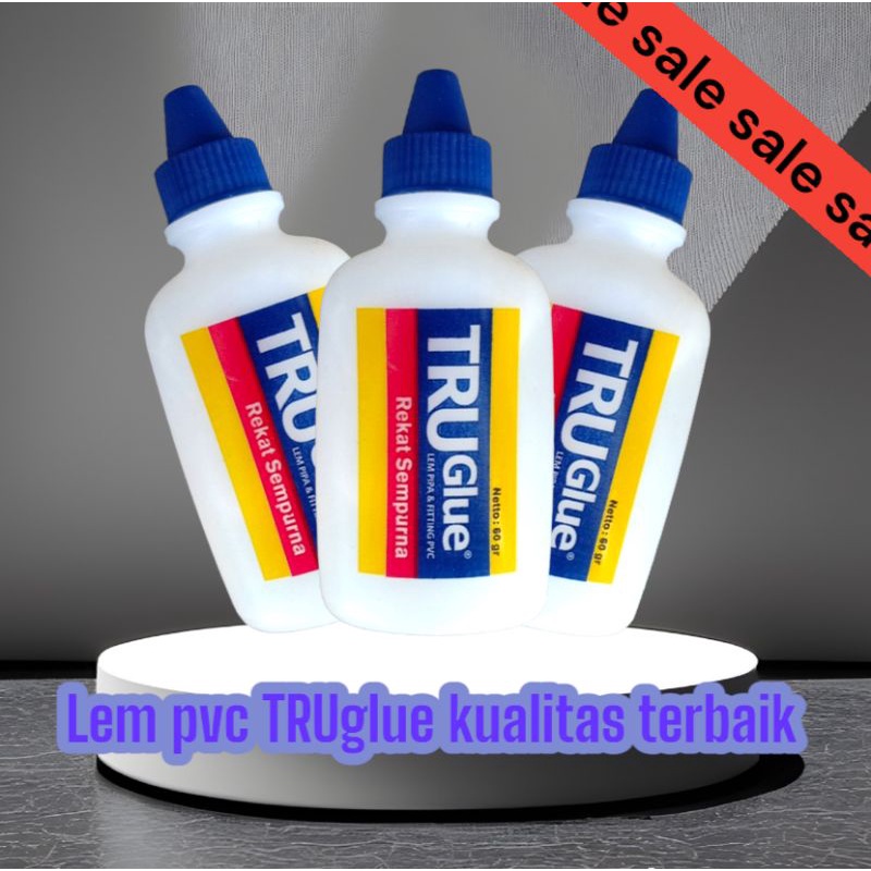 Lem pipa pvc paralon TruGlue