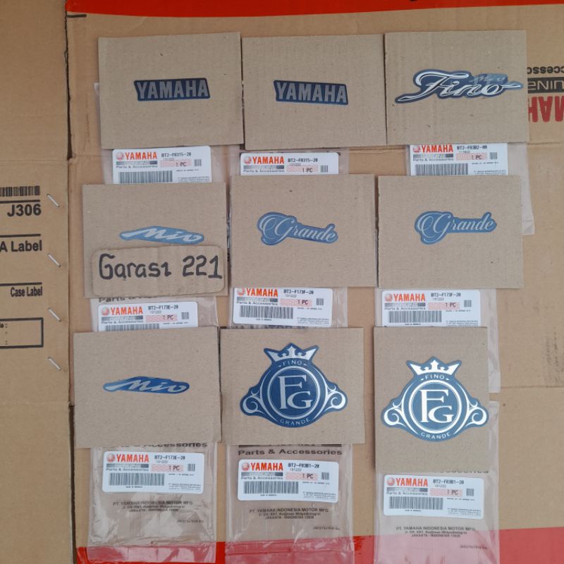 STRIPING FINO GRANDE 2020 BIRU DOFF ORIGINAL YGP LIS LIST FINO GRANDE BIRU DOFF ORIGINAL YGP