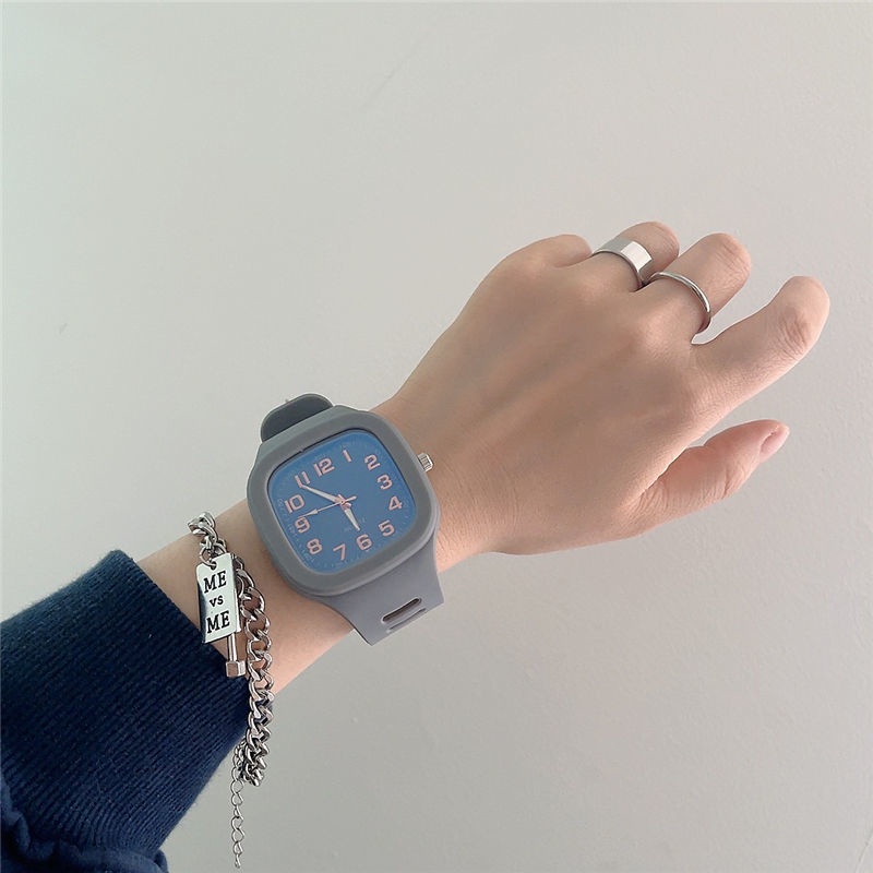 Jam Tangan Wanita A0200 Net Red Square WatchMurah
