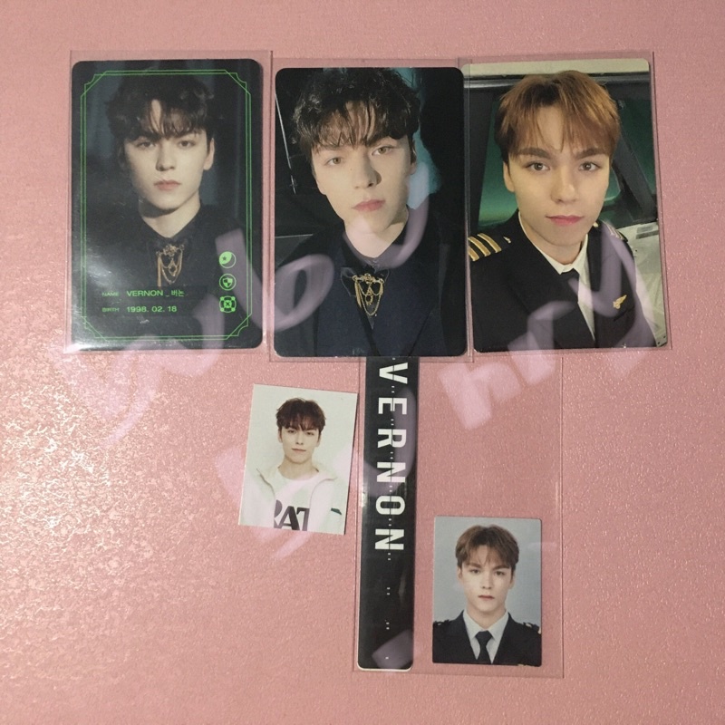 memkit pc membership kit pilot game boi seventeen vernon set