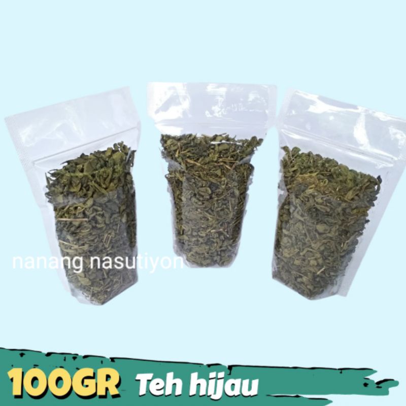 

Green tea teh hijau herbal diet tambi wonosobo 100gram