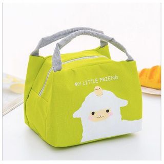 IKILOSHOP Motif Kartun Wajah Lunch Bag Tas Bekal Tahan Panas Dingin