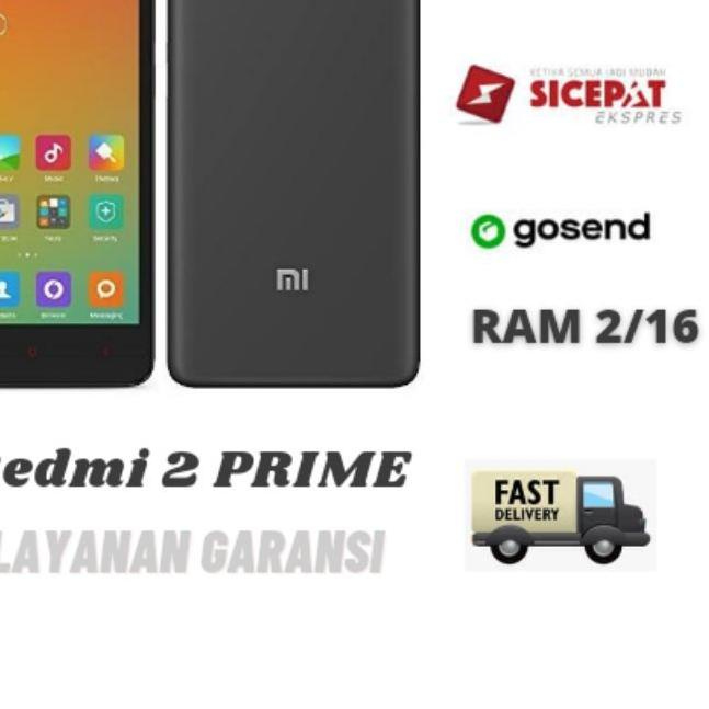 COD | KJ5|Hp Android Murah Xiaomi Redmi 2 Prime RAM 2/16 4GLTE