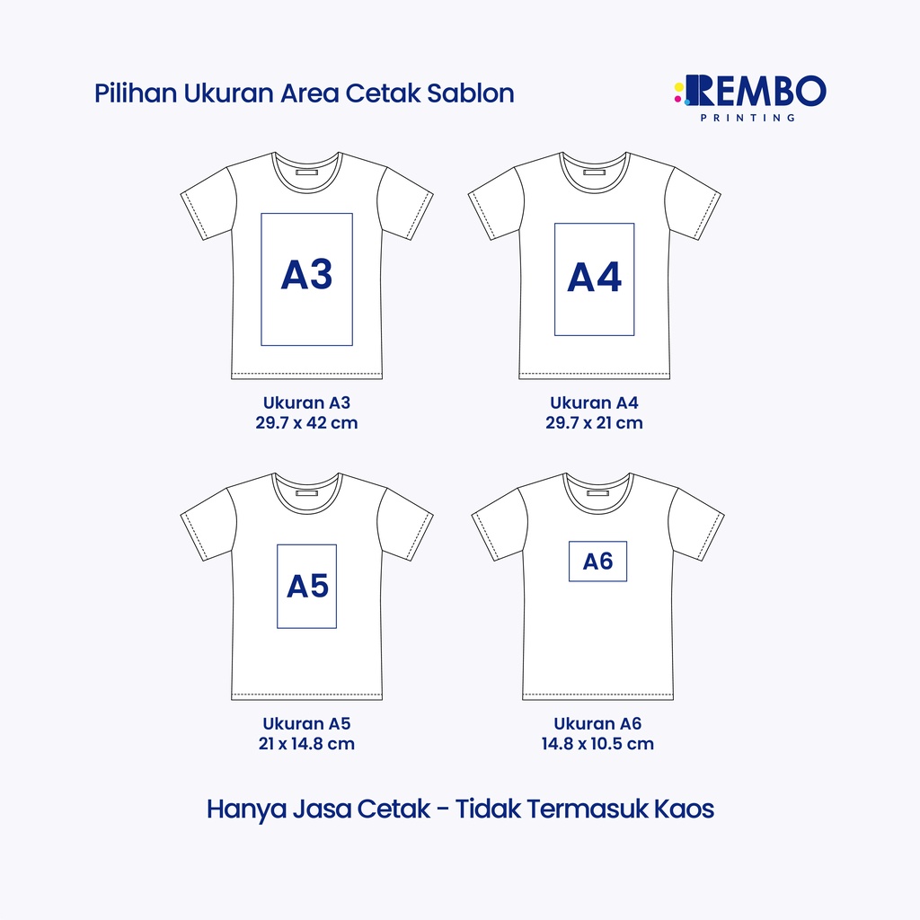 Print DTF / Cetak Custom Sablon Digital Transfer Film Siap Press - REMBO PRINTING