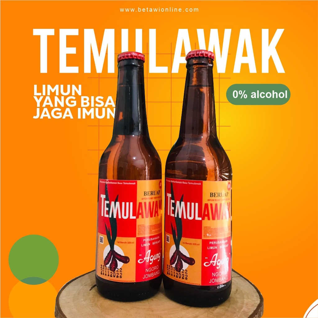 Sari Temulawak / Temulawak Botol / Minuman Sari Temulawak