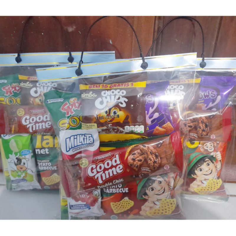 Paket Snack Ulang Tahun/Paket Snack Ultah/Paket ulang tahun/Hampers Ulta/Bingkisan Ulta