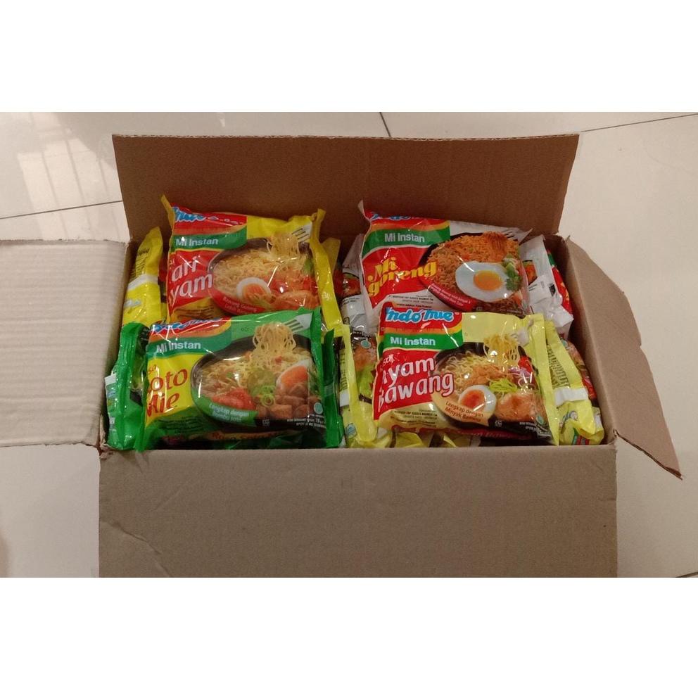 

hwg84 Indomie 1 dus Campur 4 Rasa Isi 40pcs/ Indomie Mie Instant 4 Varian Rasa isi 40pcs .,.,