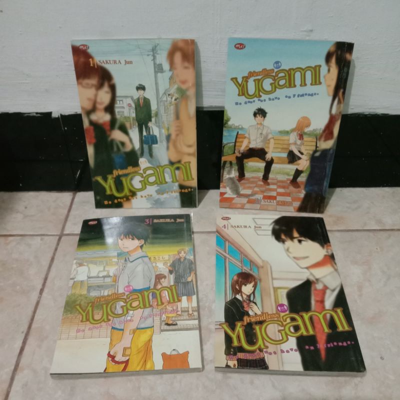 Komik Yugami (Yugami-kun ni wa Tomodachi ga Inai) vol. 1-4