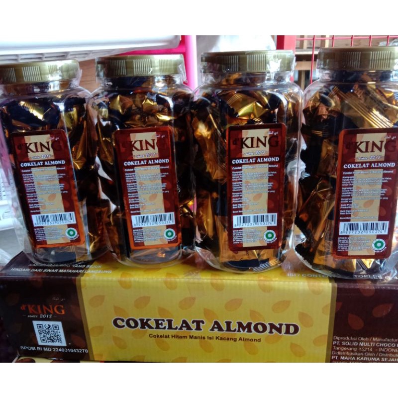 

coklat almond toples