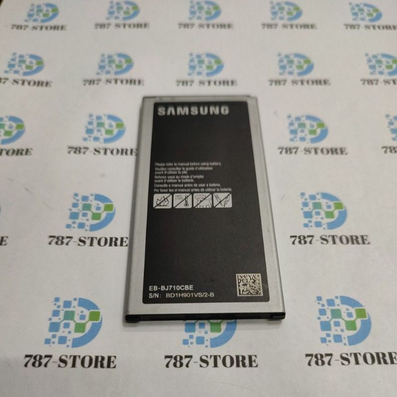 BATTERY SAMSUNG J7 2016 J710F EB-BJ710CBE ORIGINAL BEKAS