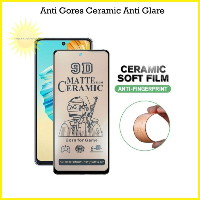 Anti Gores Ceramic Anti Glare Infinix Smart 6 Hd Infinix Smart 6 Plus