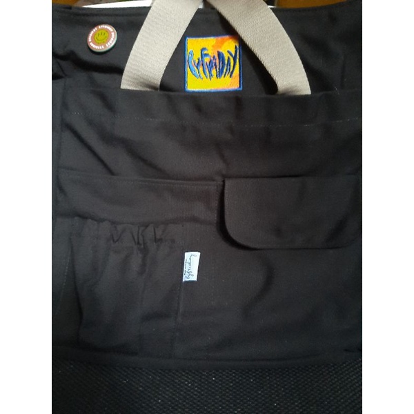 PRELOVED Gado-gado 2in1 TotePack Byfriday tote bag kanvas canvas