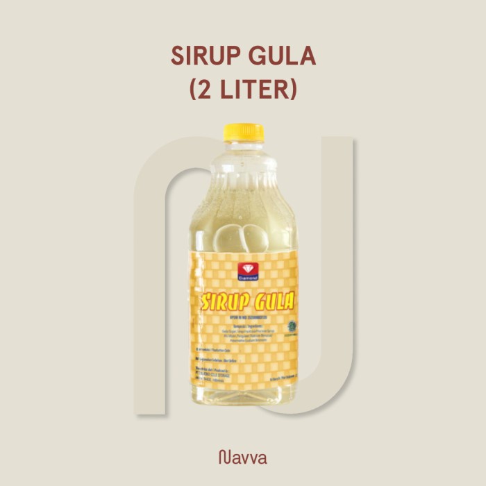 

2 L DIAMOND SUGAR SYRUP / BARISTA SIRUP GULA KONSENTRAT CAIR