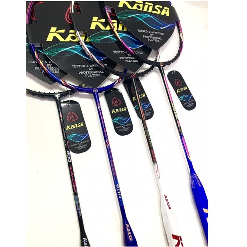 Raket Raket Badminton Kansa 800 Ultra-Light - Tarikan 32 Lbs/10U-G5 Ringan