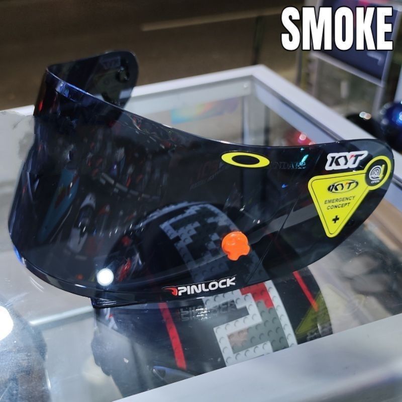 COD|| Kaca helm full face flat visor iridium buat helm  kyt rc-7/kyt r10/k2r/mds viktori