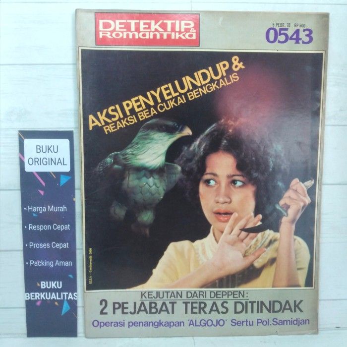 Majalah Detektip Romantika 0543 5 Pebruari 1978