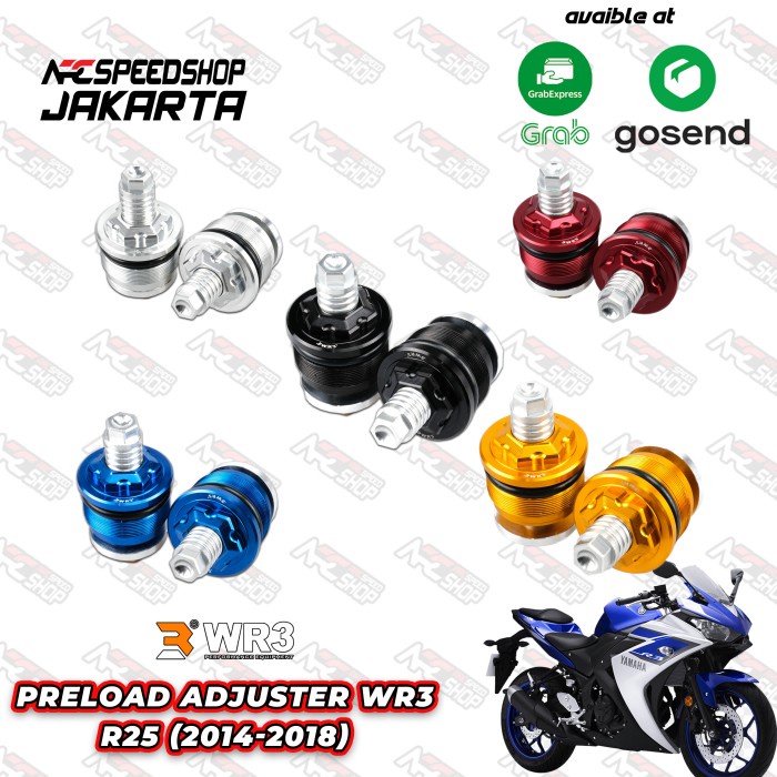 Preload Adjuster Wr3 Setelan Shock Wr3 Yamaha R25 #Original
